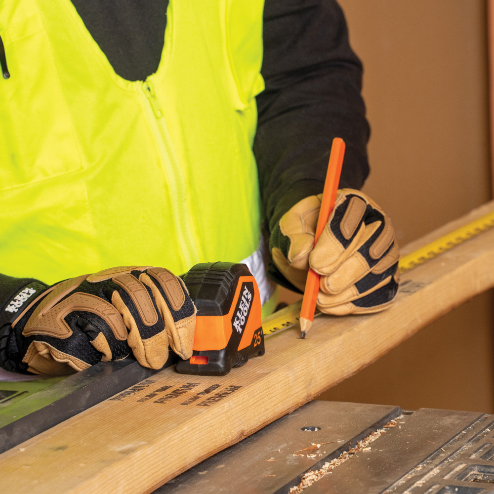 Klein Tape Measure, 25-Foot Compact, Double-Hook