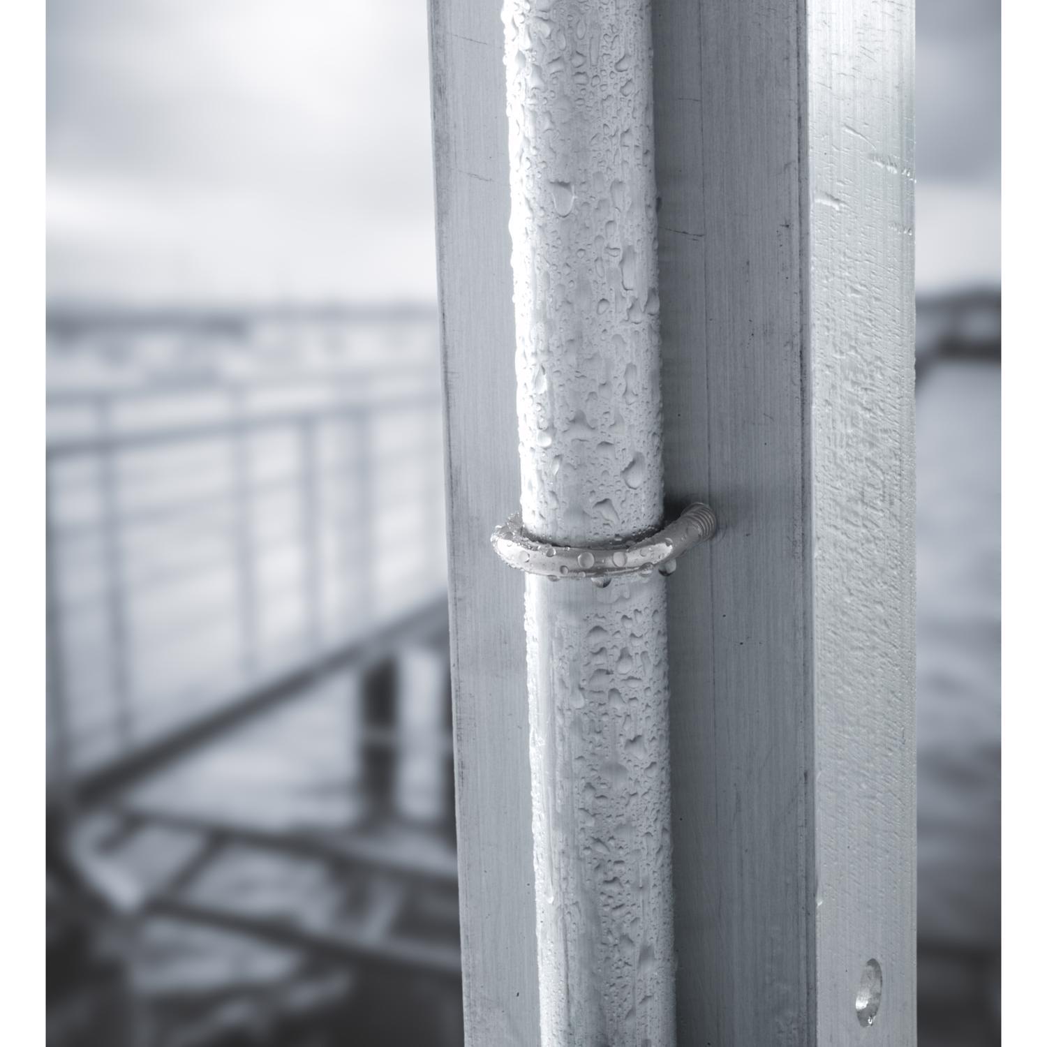 Hampton 1/4 in. X 1 in. W X 1-3/4 in. L Coarse Stainless Steel U-Bolt