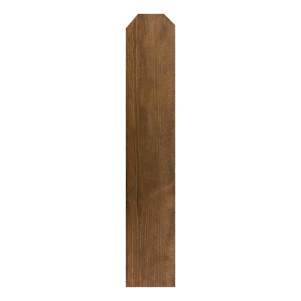 5/8 in. x 5.5 in. x 0.6 in. Color Pro Sunrise Treated Red Pine Fence Picket