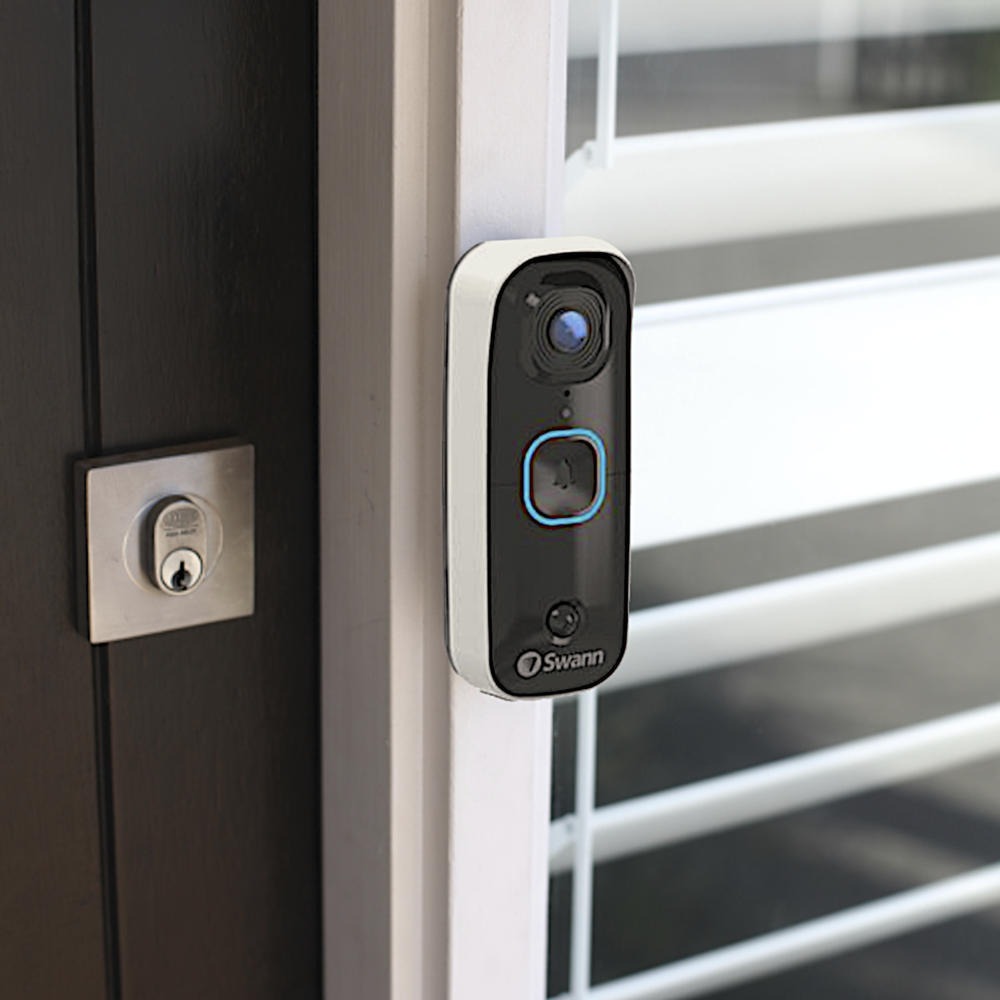 Swann Buddy 4K UHD Wireless Video Doorbell and Chime Speaker Unit