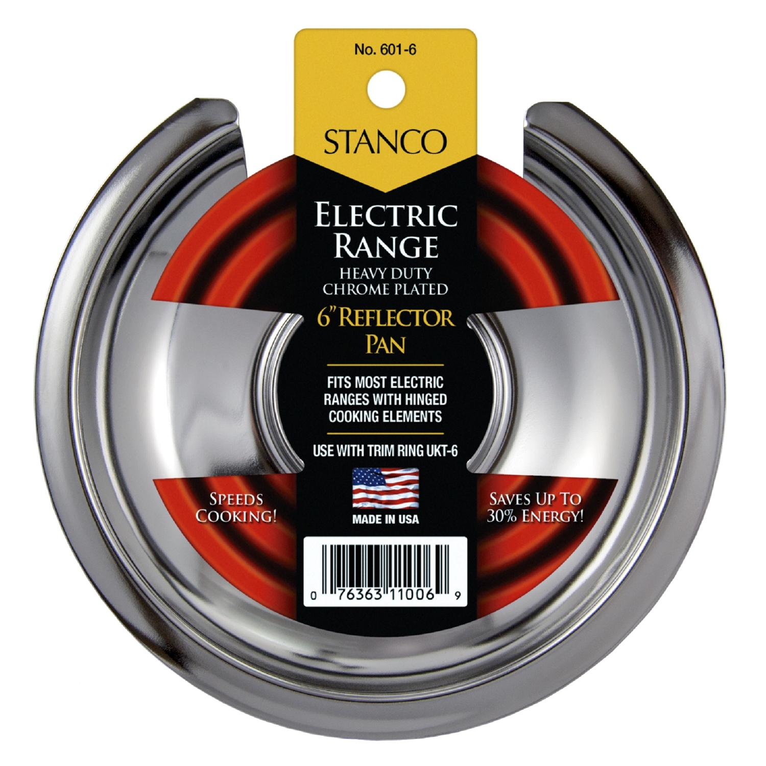 Stanco Steel Reflector Pan 6 in. W