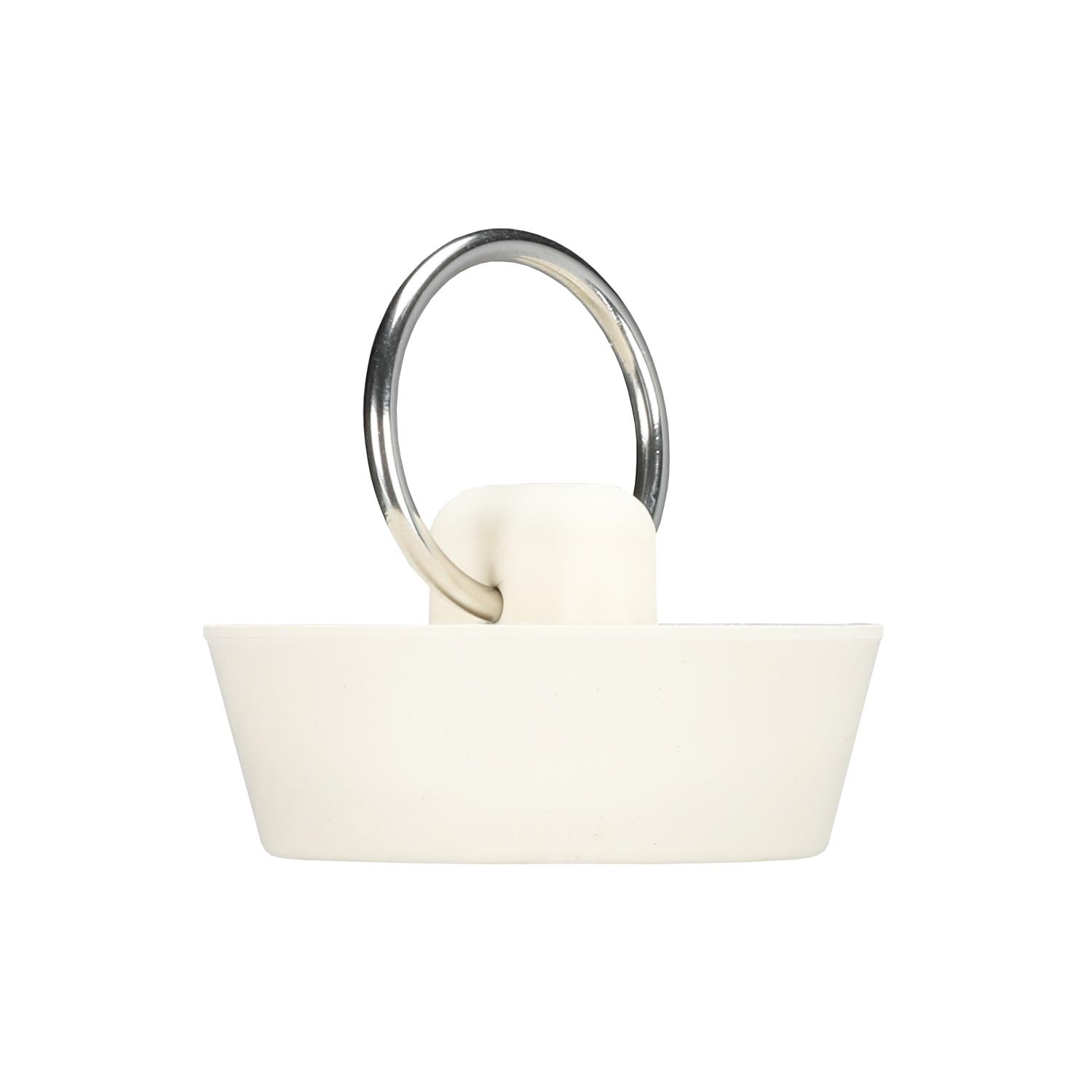 Ace 1-1/4 in. White Rubber Sink Stopper