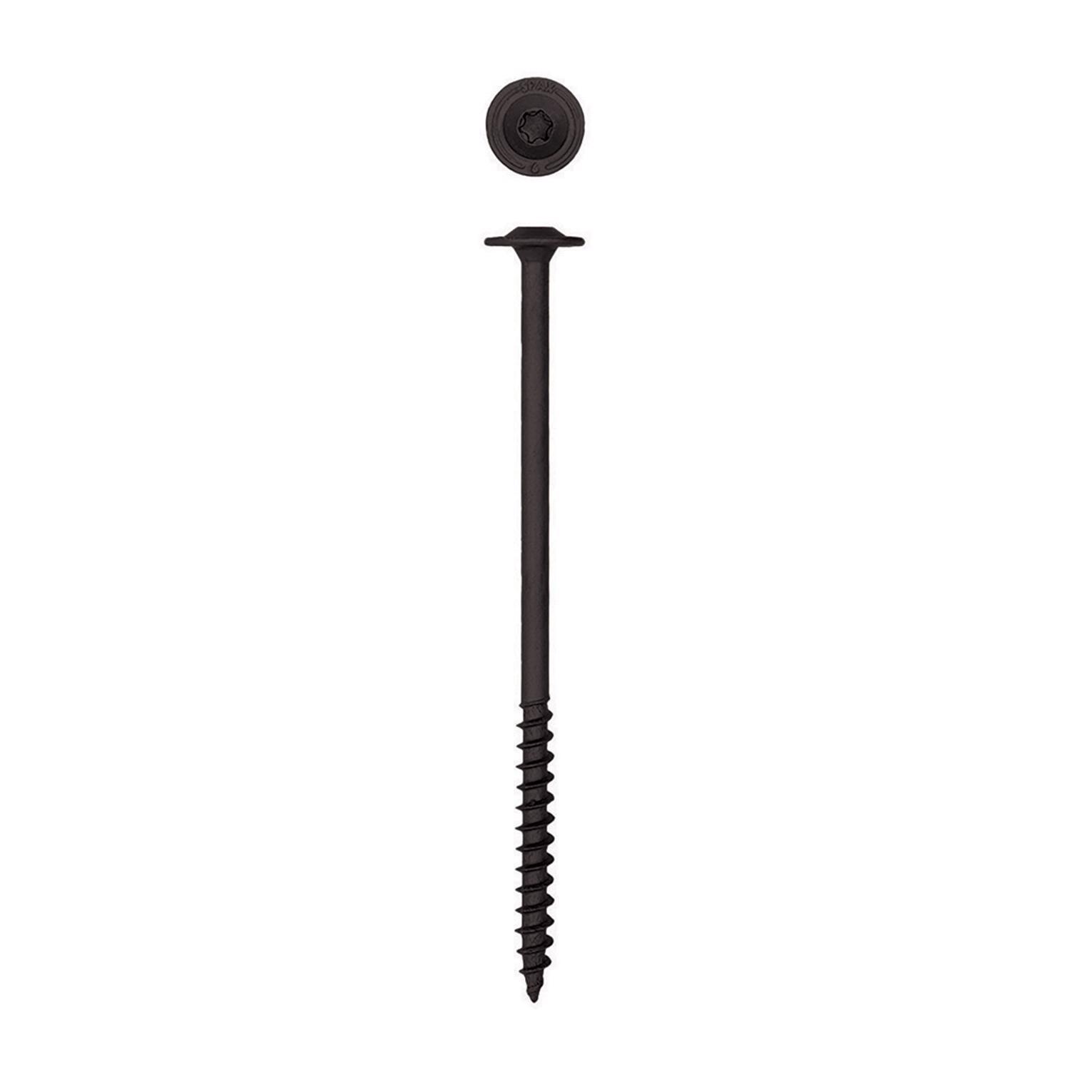 SPAX PowerLags 5/16 in. in. X 8 in. L T-40 Washer Head Serrated Structural Screws