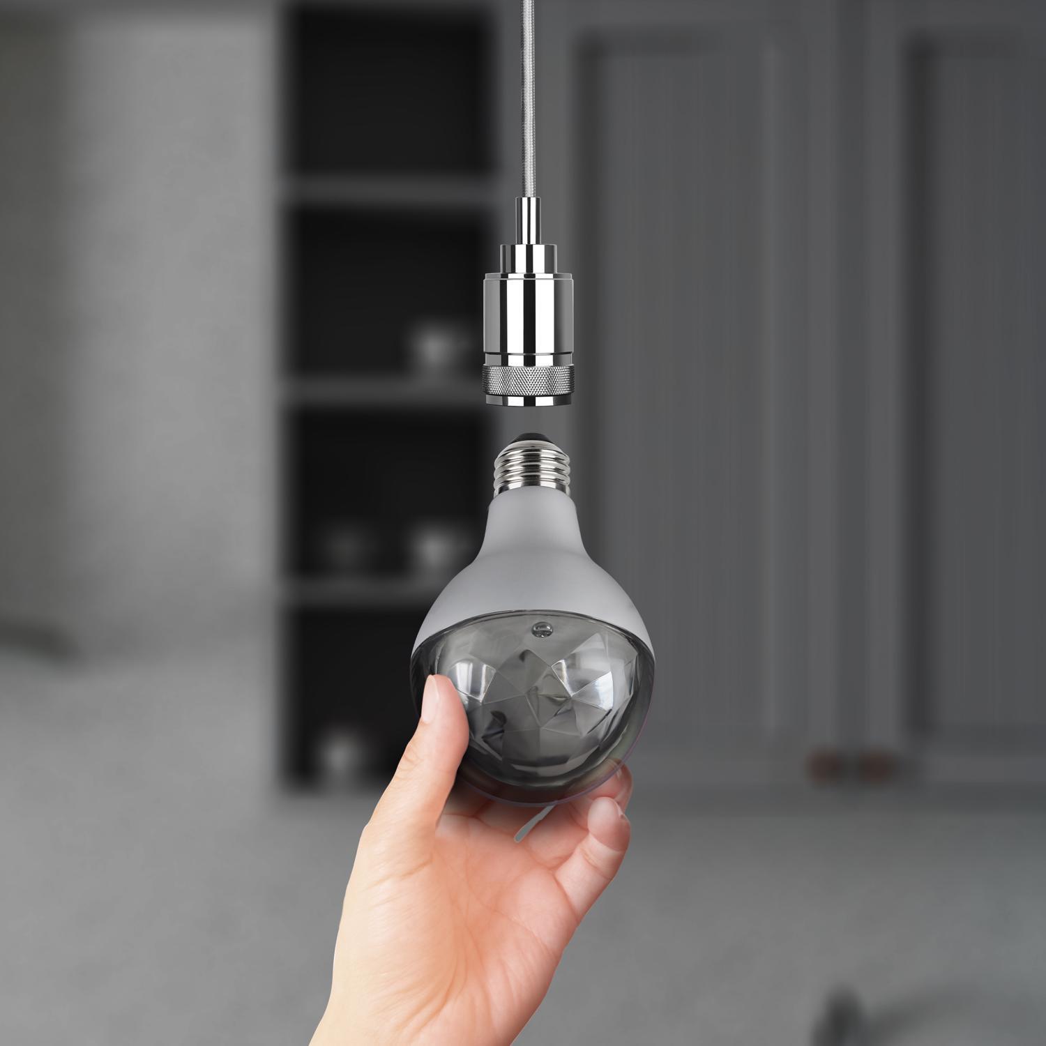 Feit A19 E26 (Medium) LED Bulb Color Changing 5 Watt Equivalence 1 pk