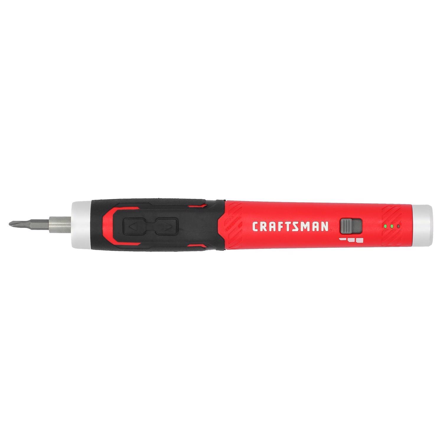 CRAFTSMAN 4V Cordless Powered Screwdriver Kit