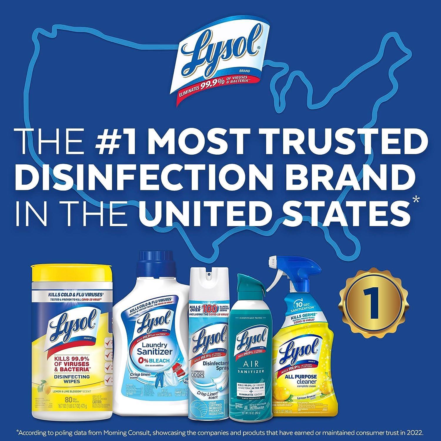 Lysol White Linen Scent Air Sanitizer 10 oz 1 pk