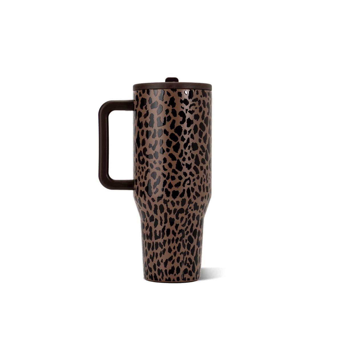 HydroJug Traveler Brown Leopard 32 oz.