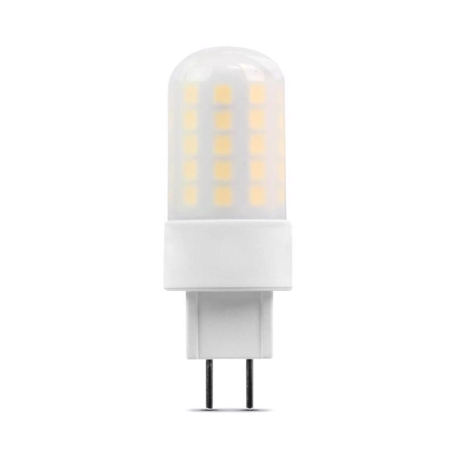 Feit T4 GY6.35 LED Bulb Bright White 50 Watt Equivalence 1 pk