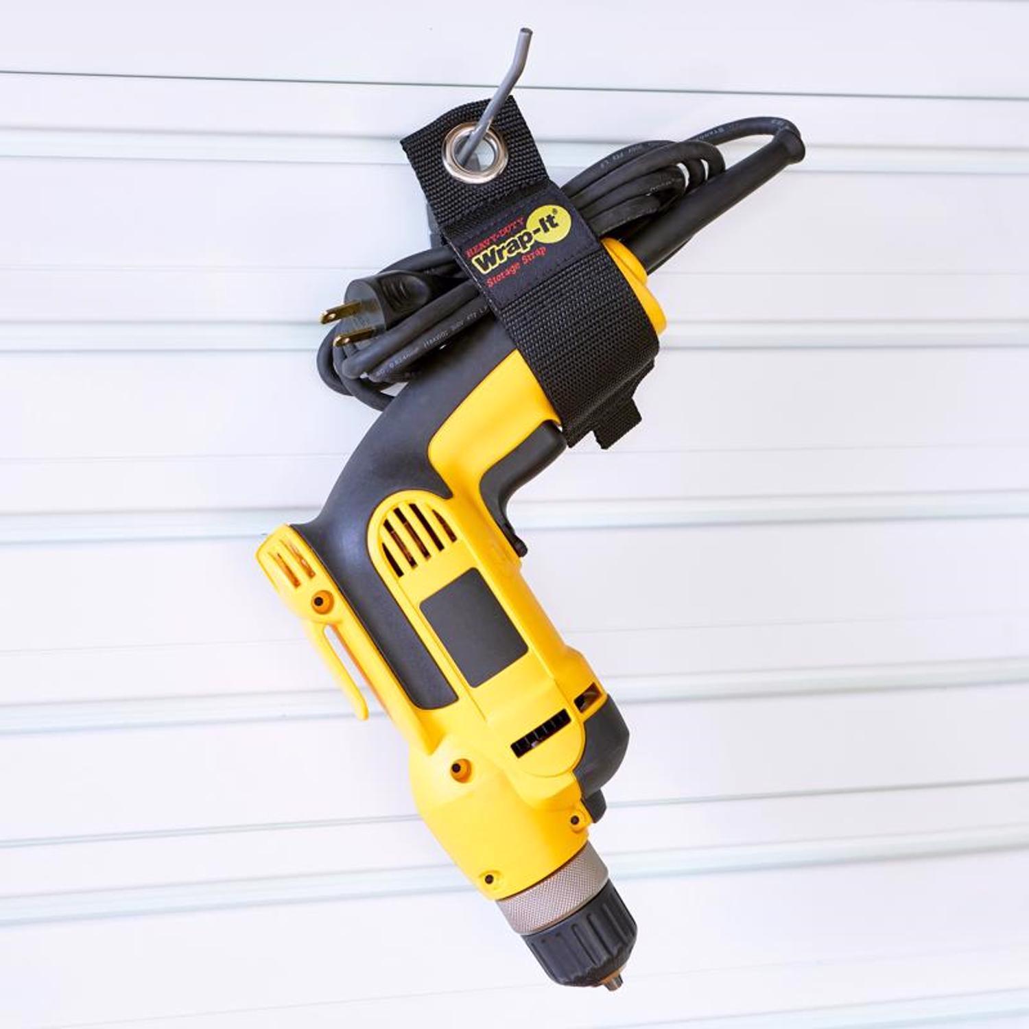 Wrap-It Heavy-Duty 2 in. W X 13 in. L Black Storage Straps 50 lb 2 pk