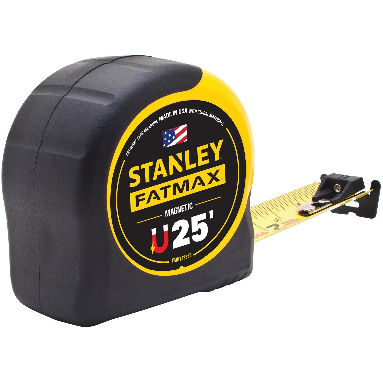 Stanley FatMax 25 ft. L X 1.25 in. W Magnetic Tape Measure 1 pk