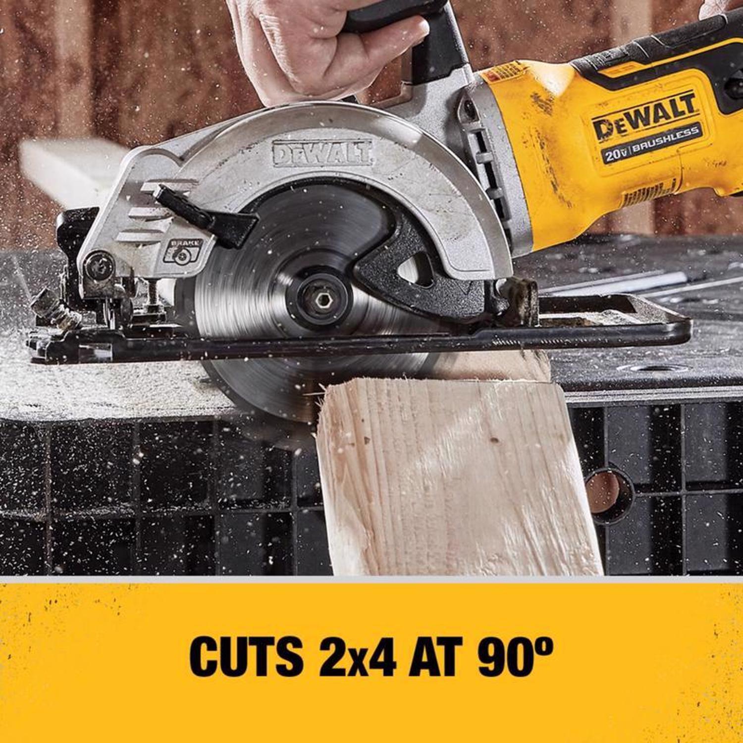 DeWalt 20V MAX ATOMIC 4-1/2 in. Cordless Brushless Compact Circular Saw Tool Only