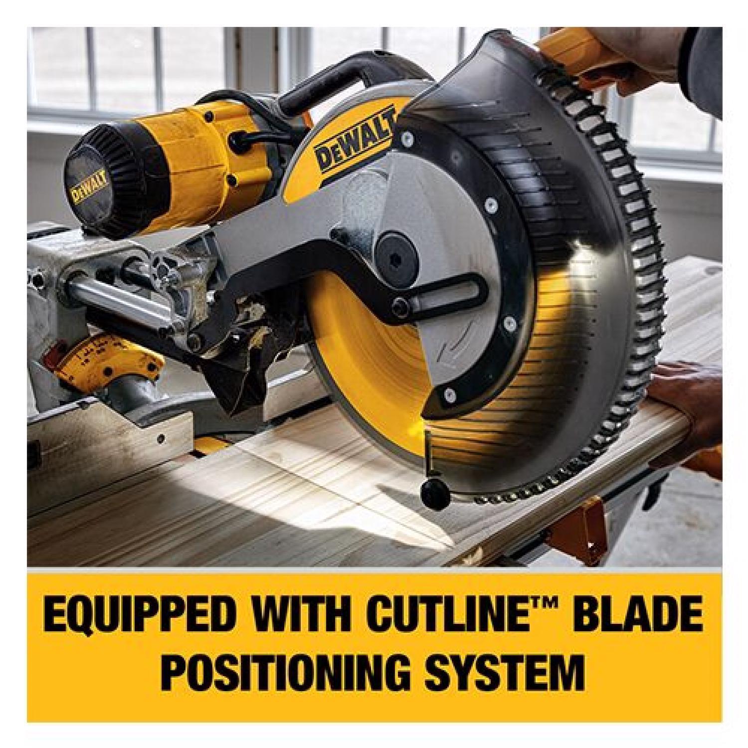 DeWalt 15 amps 12 in. Corded Dual-Bevel Sliding Compound Miter Saw