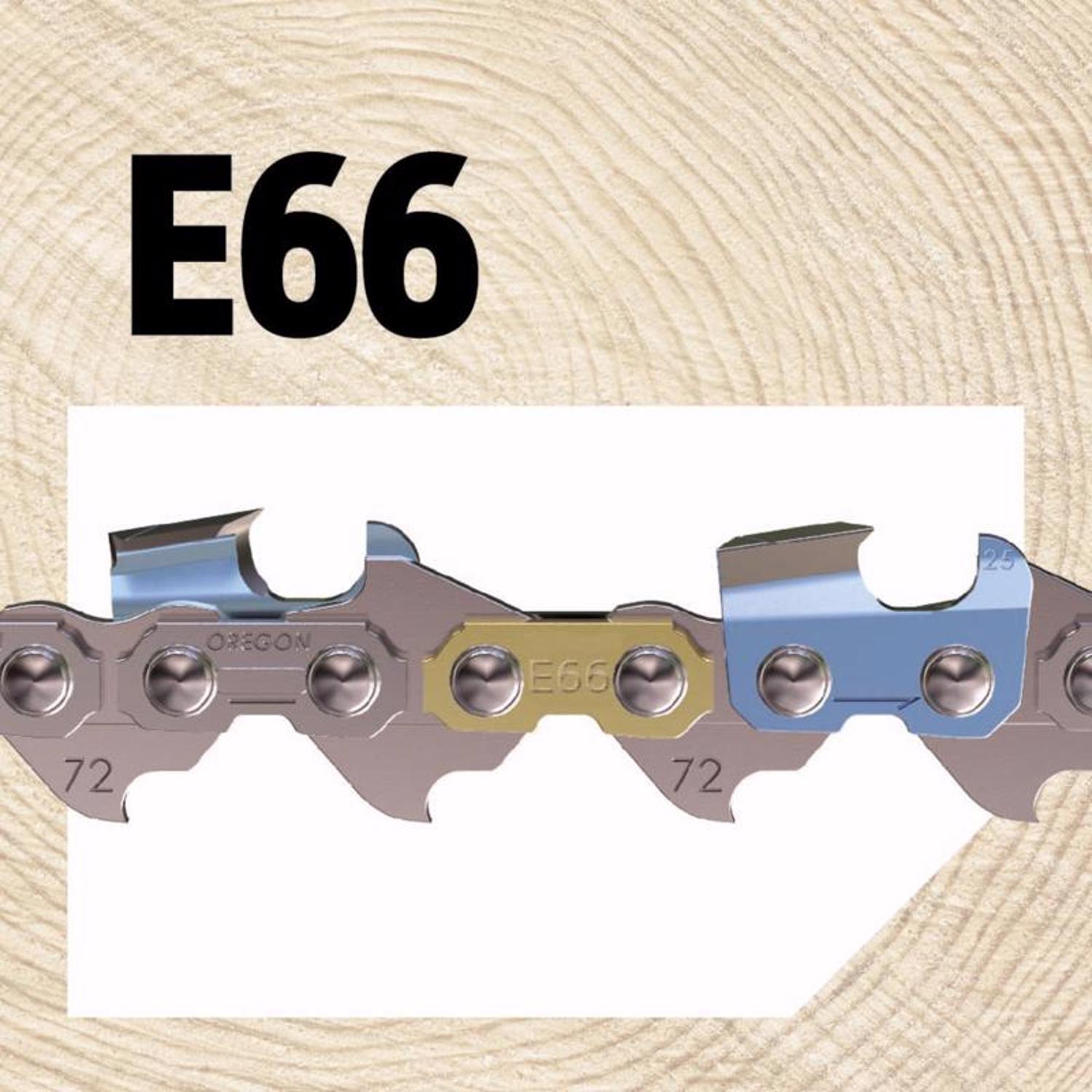 Oregon PowerCut E66 18 in. Chainsaw Chain 66 links