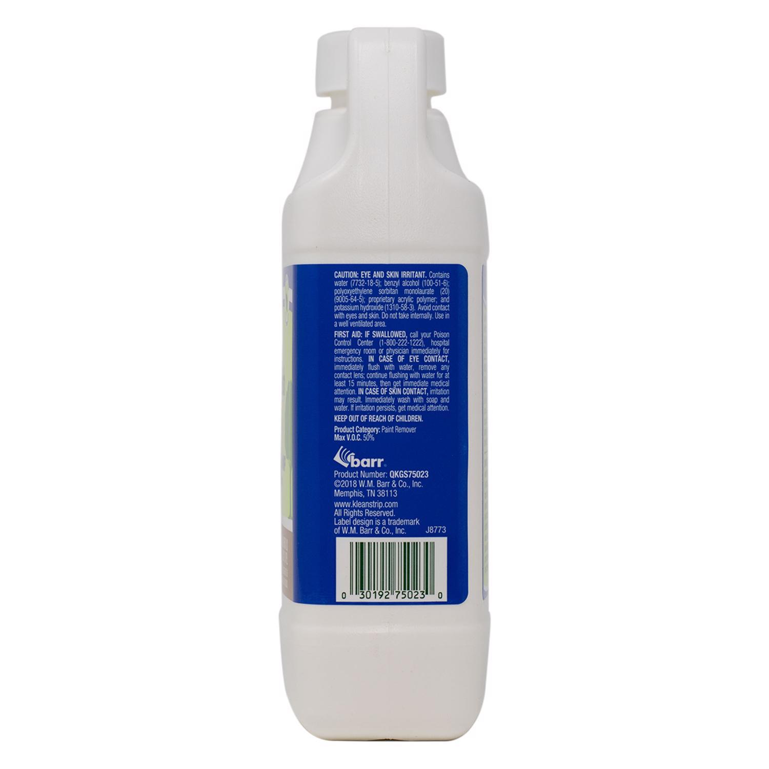 Klean Strip Green Paint and Varnish Stripper 1 qt