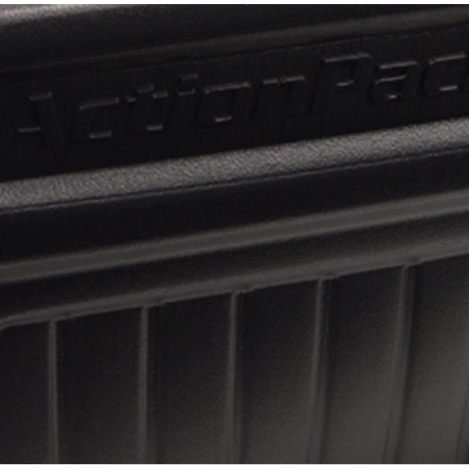 Rubbermaid ActionPacker 8 gal Black Storage Tote 12.1 in. H X 14.1 in. W X 20 in. D Stackable