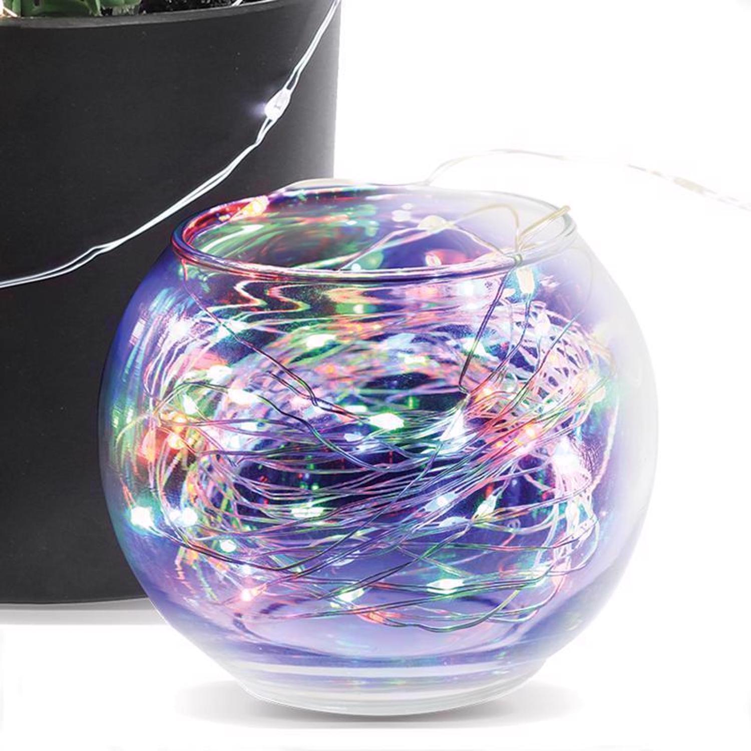 Feit LED Fairy String Lights Multicolored 30 ft. 100 lights