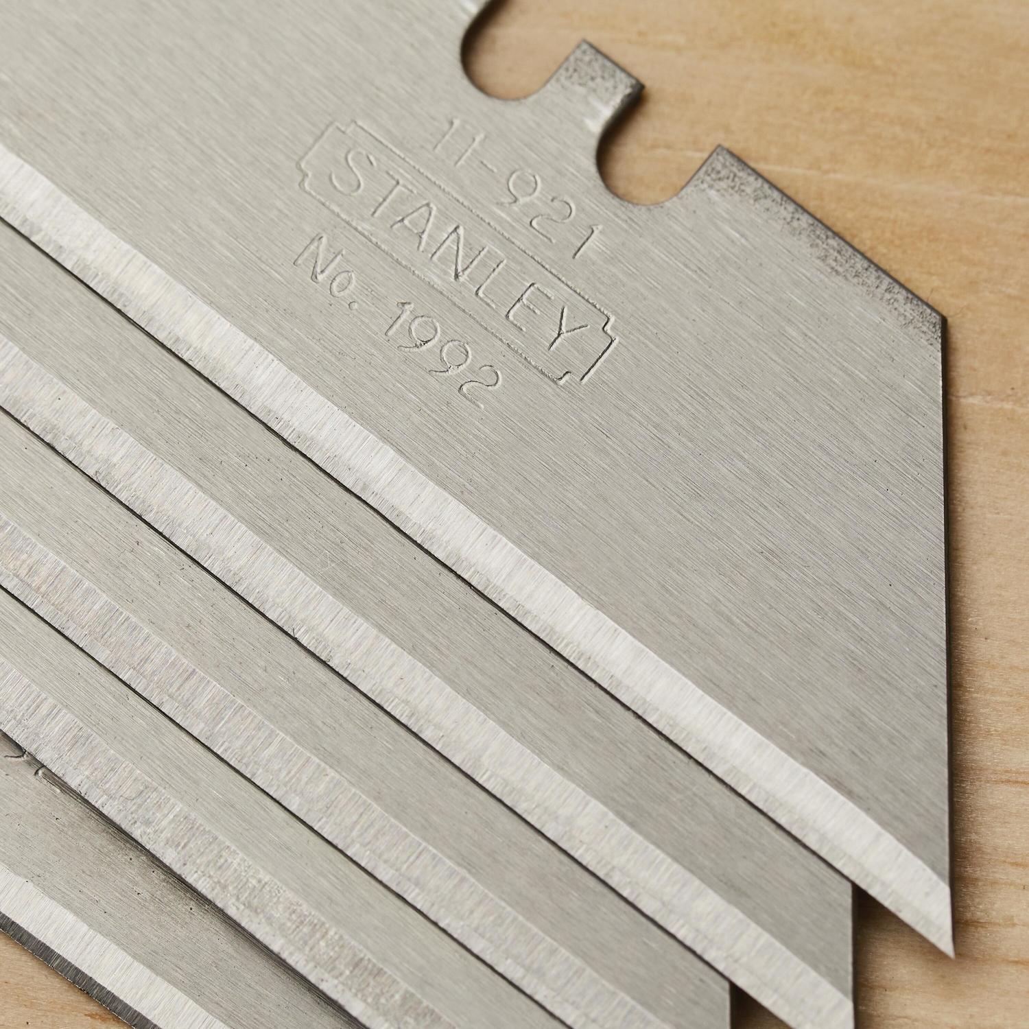 Stanley Steel Heavy Duty Replacement Blade 2-7/16 in. L 5 pc