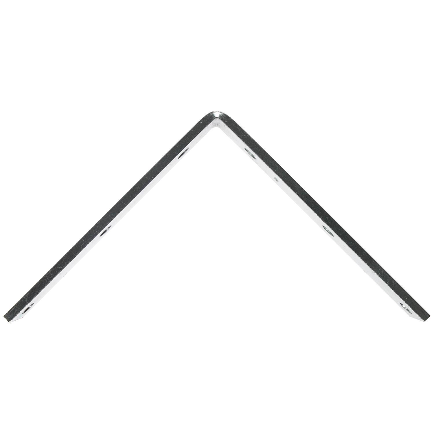Ace 8 in. H X 1.25 in. W X 8 in. D Zinc Inside L Corner Brace