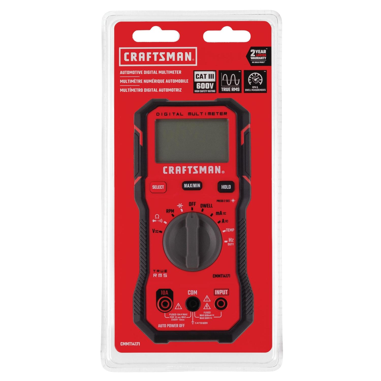 Craftsman Automotive Digital Multimeter