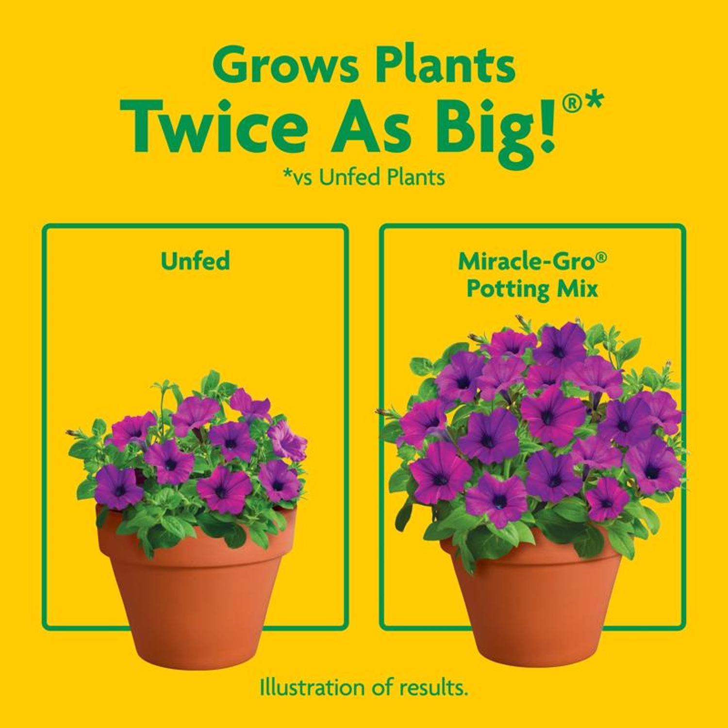 Miracle-Gro Flower and Plant Potting Mix 8 qt
