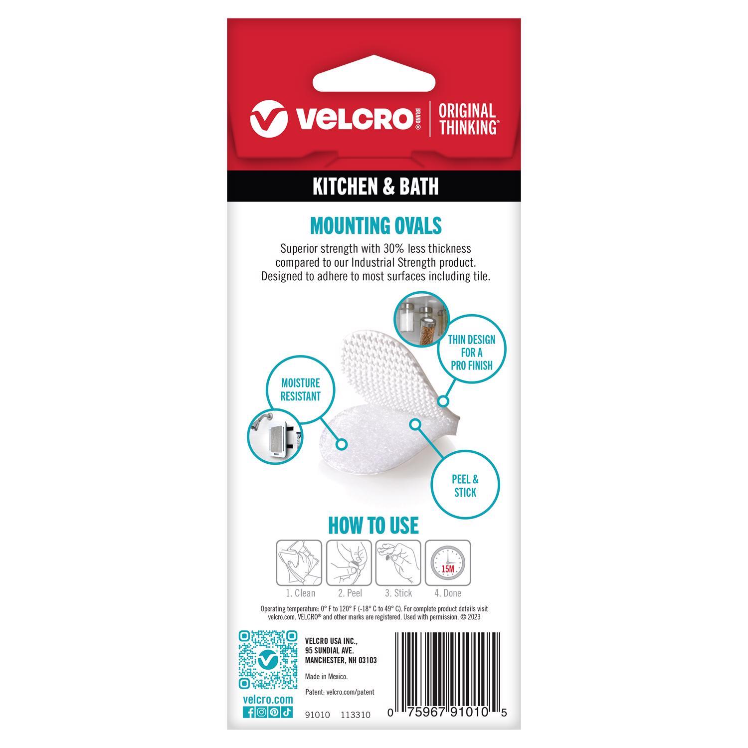 VELCRO Brand Small Nylon Hook and Loop Fastener 1 in. L 10 pk