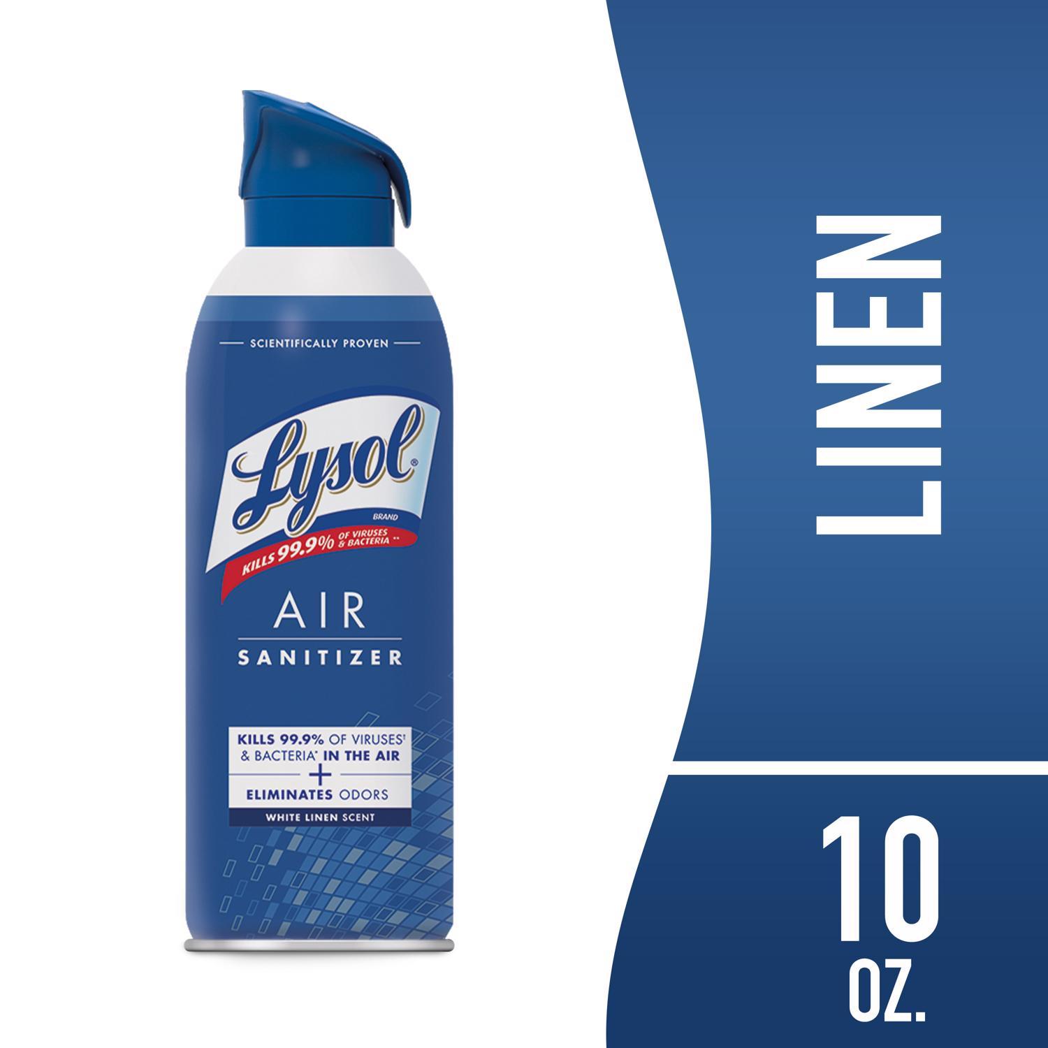 Lysol White Linen Scent Air Sanitizer 10 oz 1 pk