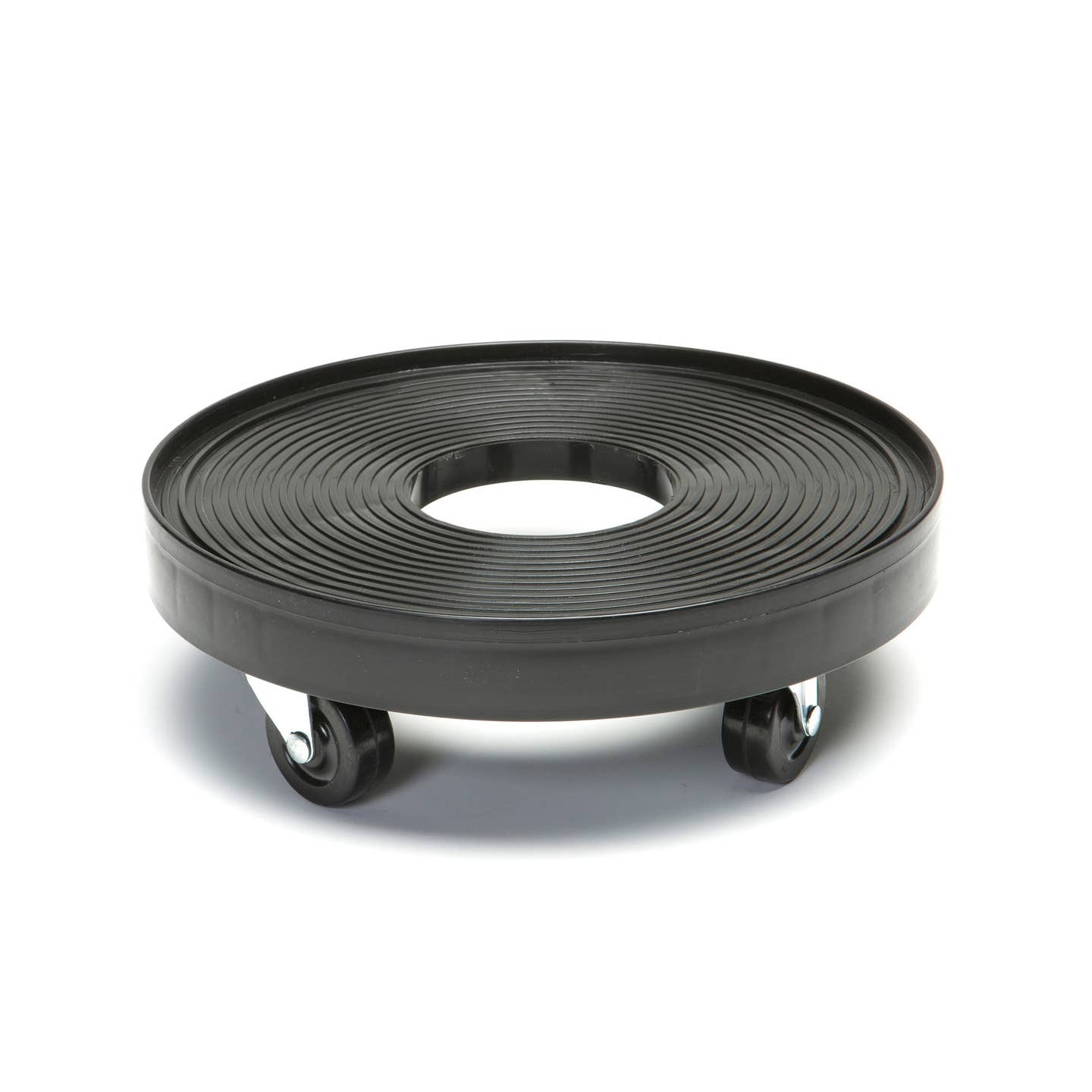 Devault 12 in. Plant Dolly with Hole Black