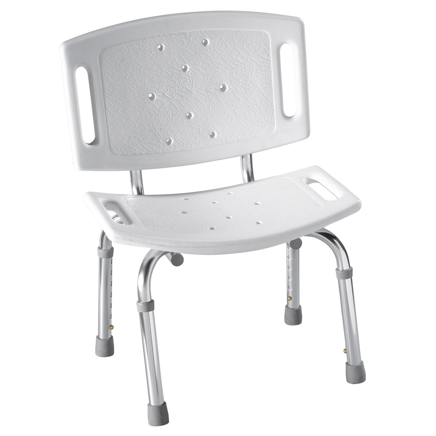 Moen Home Care Chrome White Tub and Shower Chair Plastic 21 H X 19.25 L