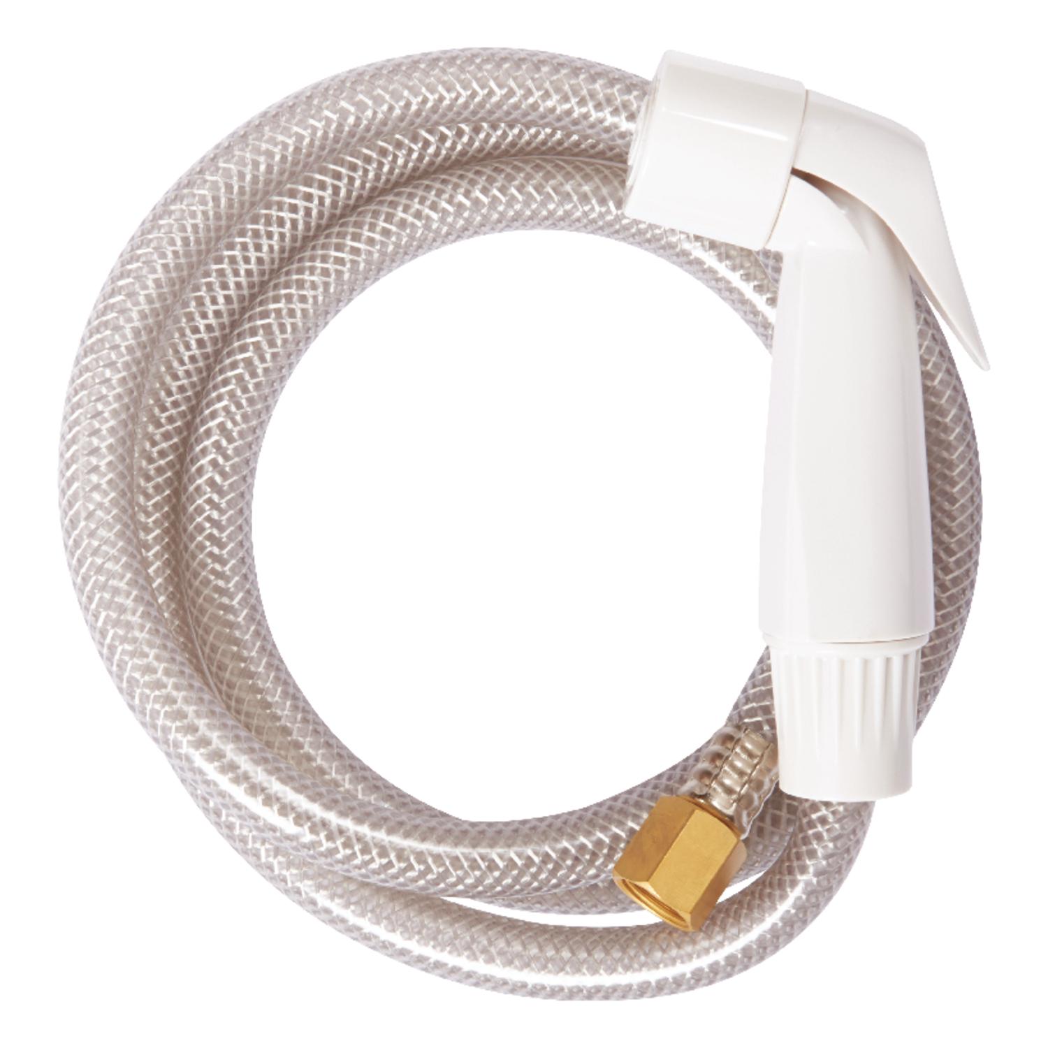 Ace For Universal White Faucet Sprayer with Hose