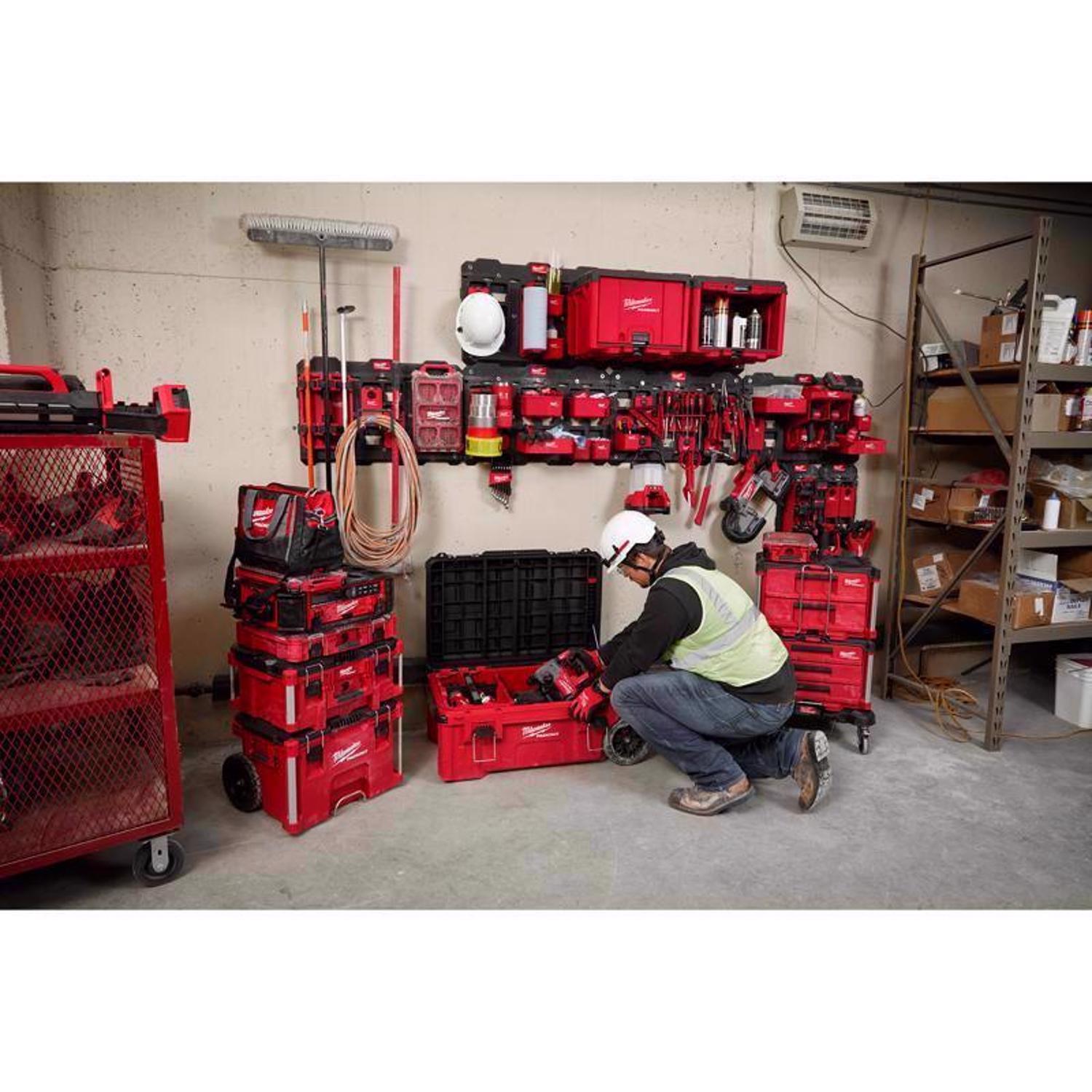 Milwaukee Packout Garage Organizer Organizer Cup Black/Red