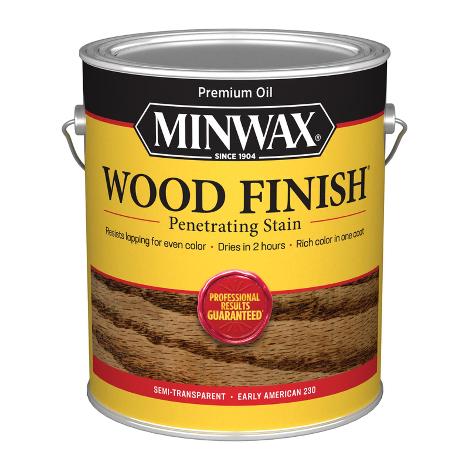 Minwax Wood Finish Semi-Transparent Early American Oil-Based Penetrating Wood Stain 1 gal