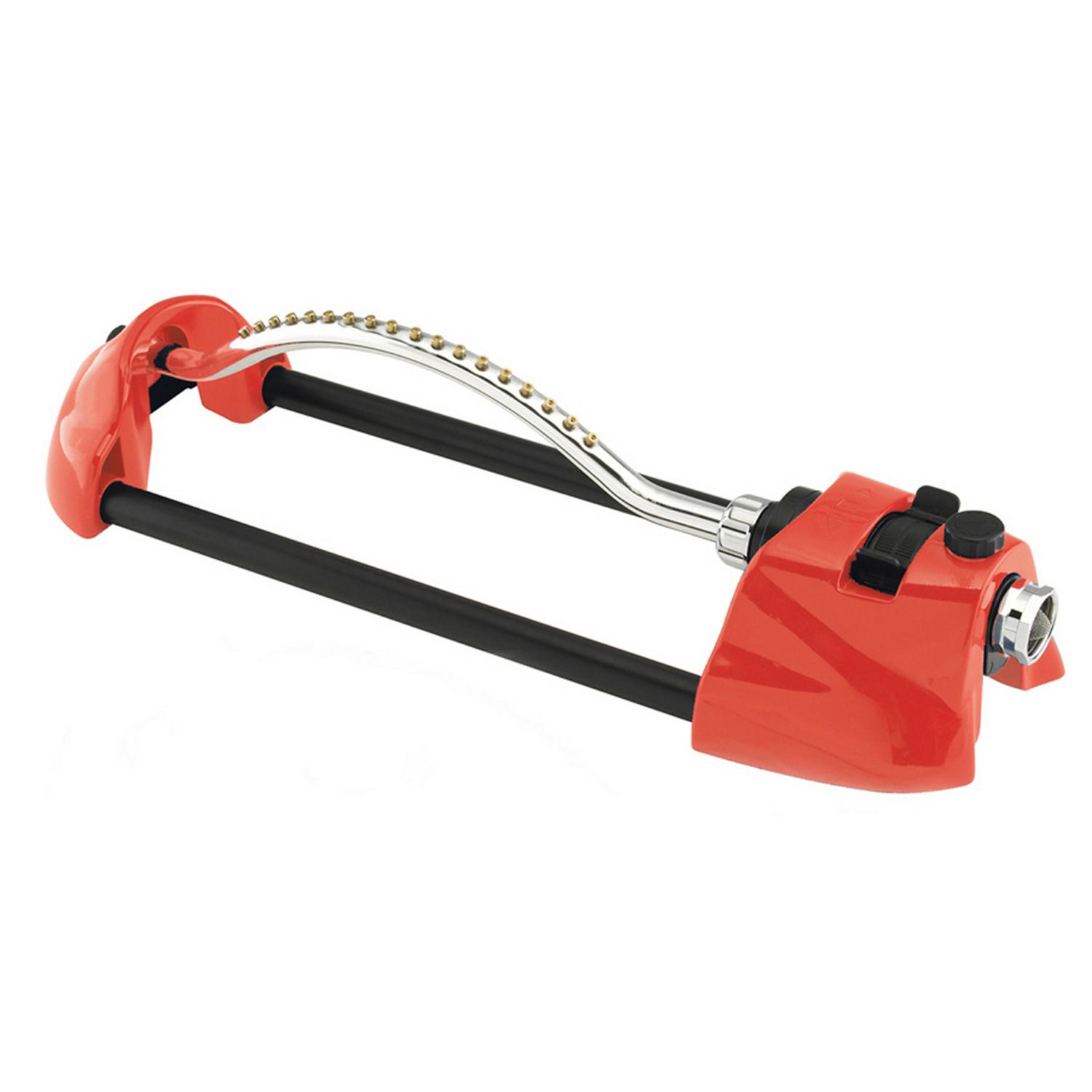 Dramm ColorStorm Metal Non-Tipping Base Oscillating Sprinkler 3036 sq ft 1 pk