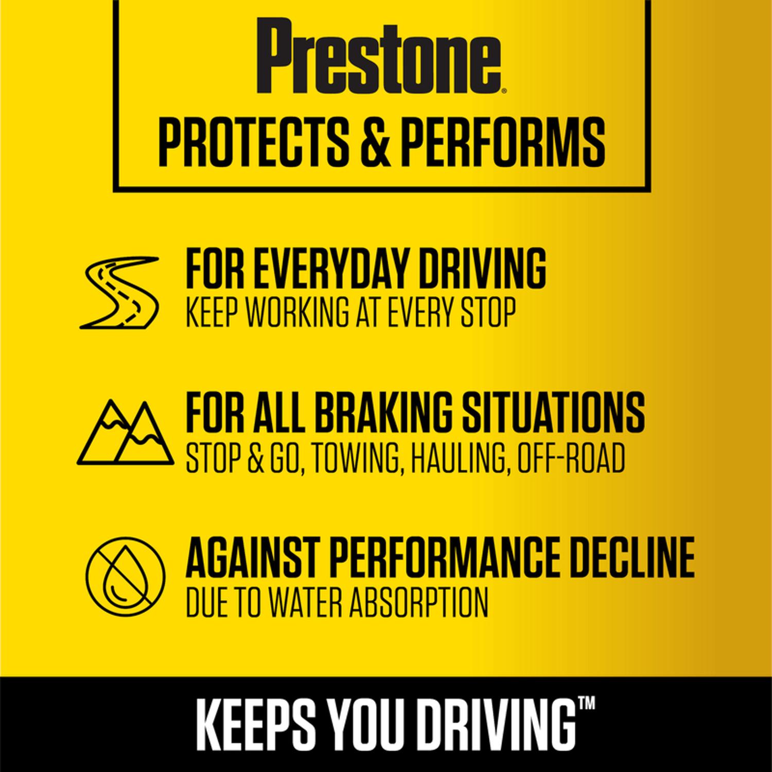 Prestone DOT 3 Brake Fluid 12 oz
