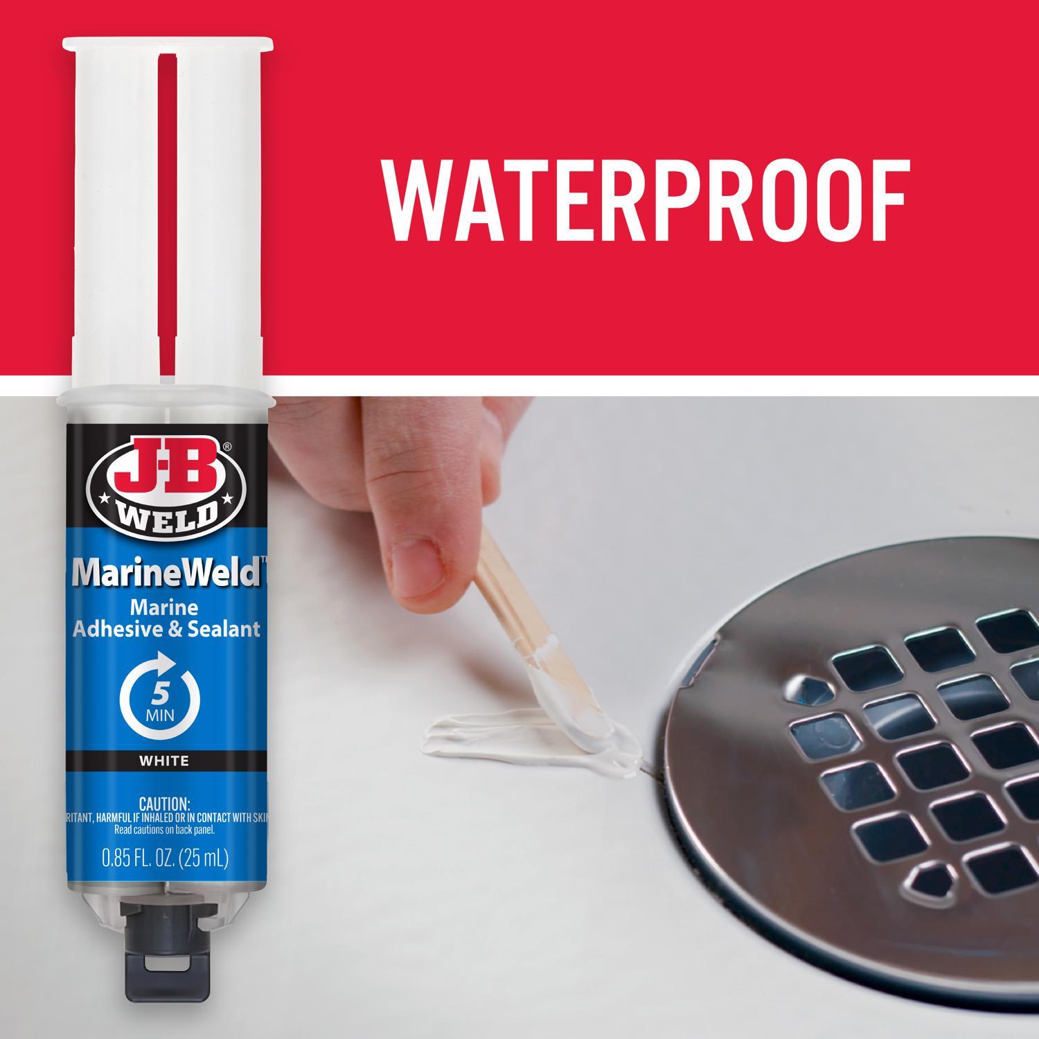 J-B Weld MarineWeld High Strength Marine Adhesive and Sealant Liquid 0.85 oz