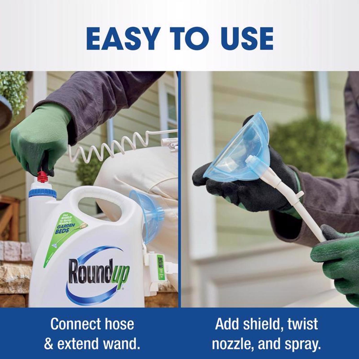 Roundup Weed and Grass Killer RTU Liquid 1 gal