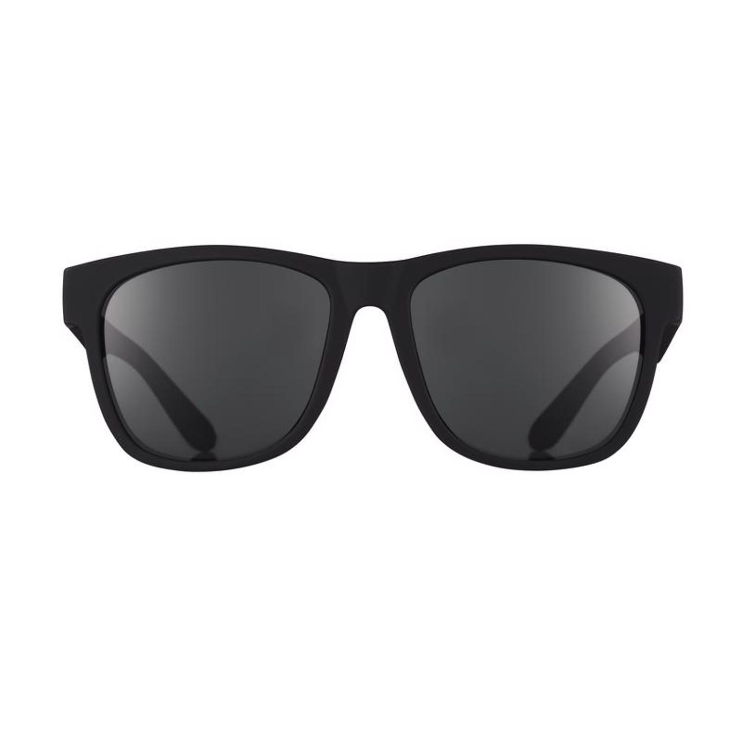 goodr BFG - Hooked on Onyx Sunglasses Unisex Black Frame Black Lens Polarized
