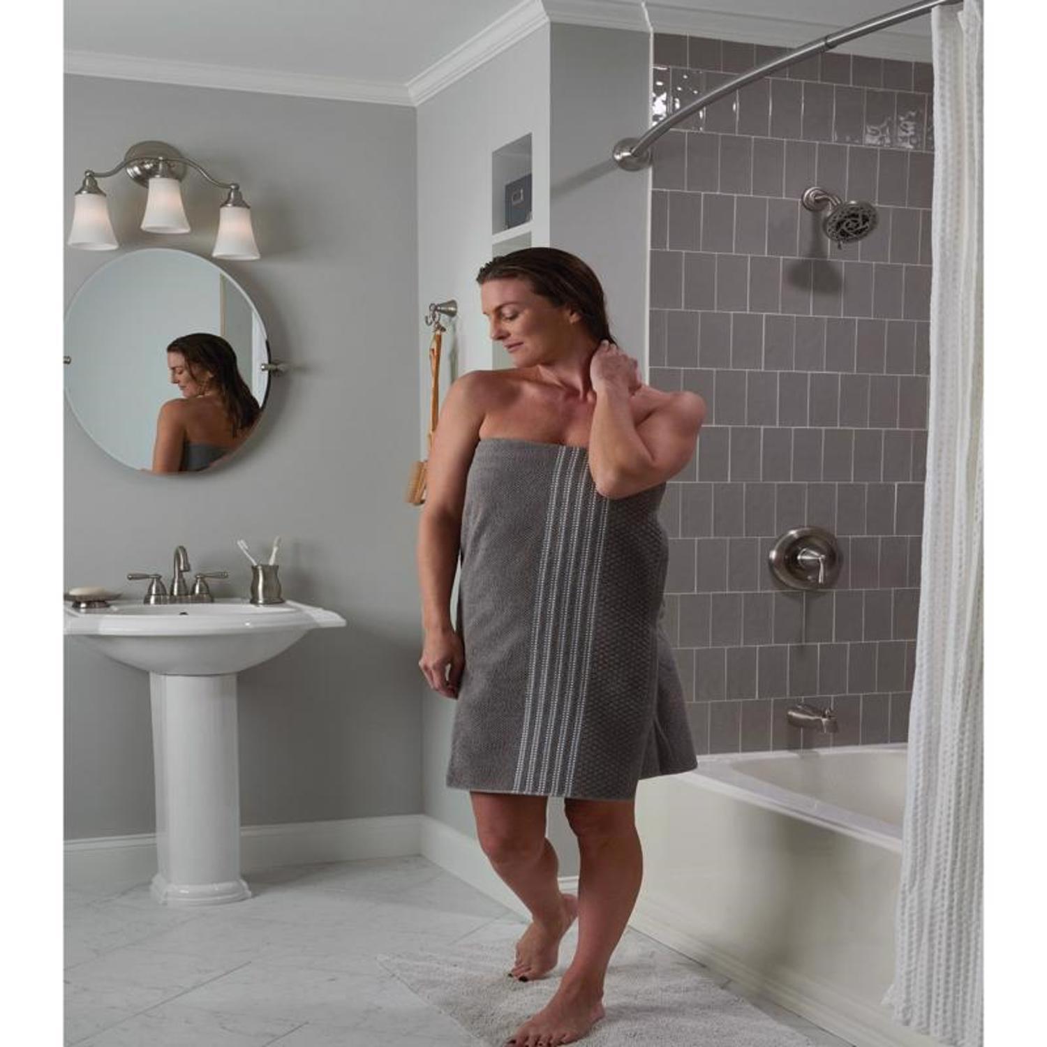 Moen Banbury Brushed Nickel Traditional Bathroom Faucet 4 in.