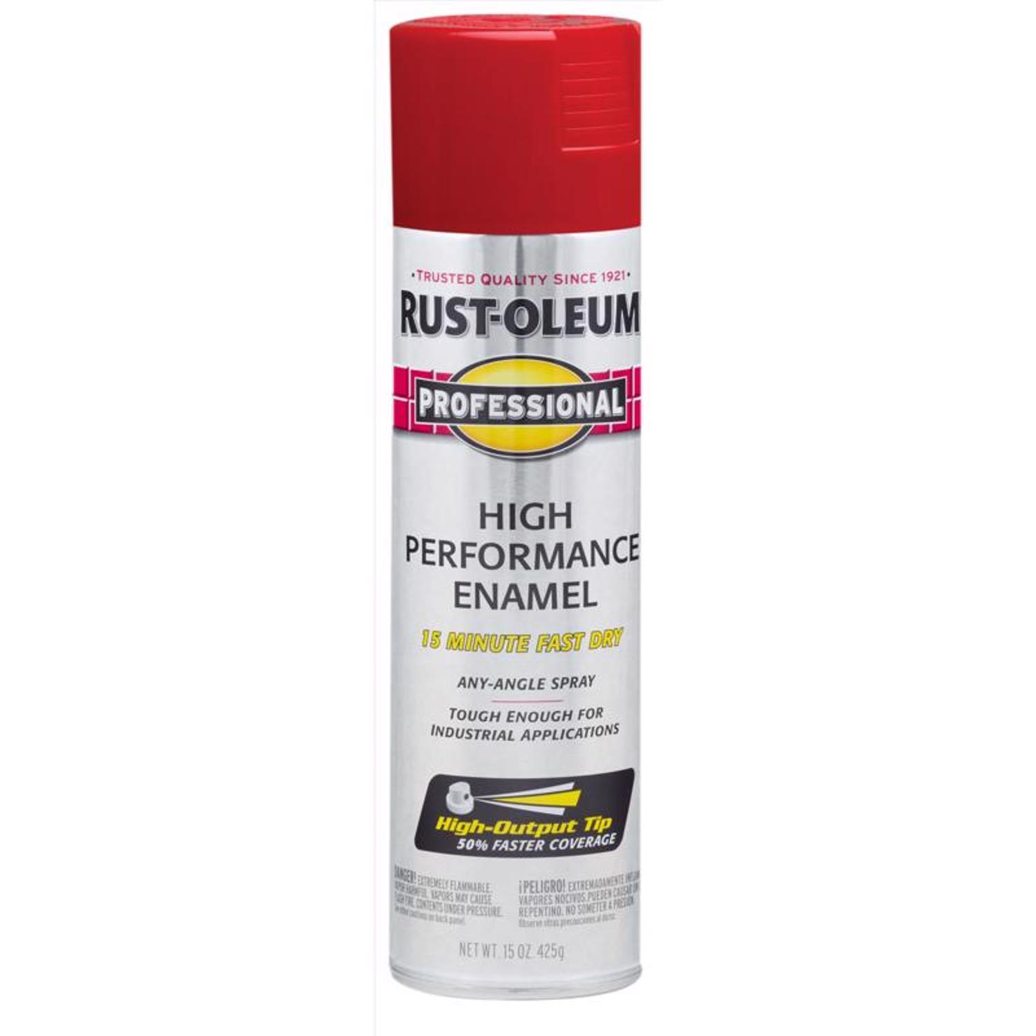 Rust-Oleum Professional Safety Red Enamel Spray 15 oz.