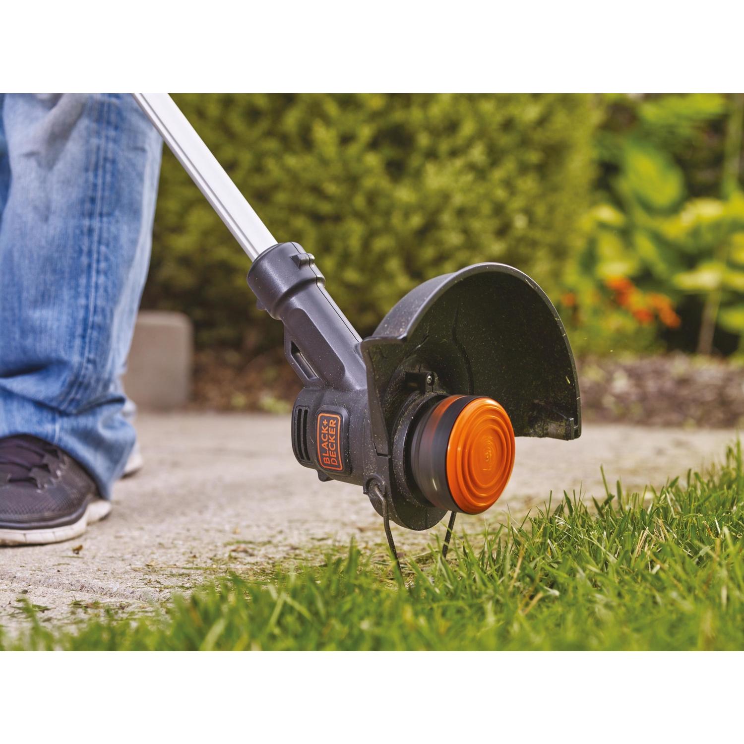 Black Decker LCC221 10 in. 20 V Battery Edger Trimmer Kit Battery Charger Stine Home Yard The Family You Can Build Around