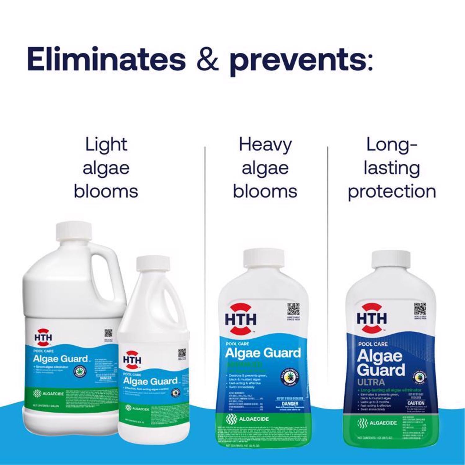 HTH Advanced Liquid Algae Guard 1 qt