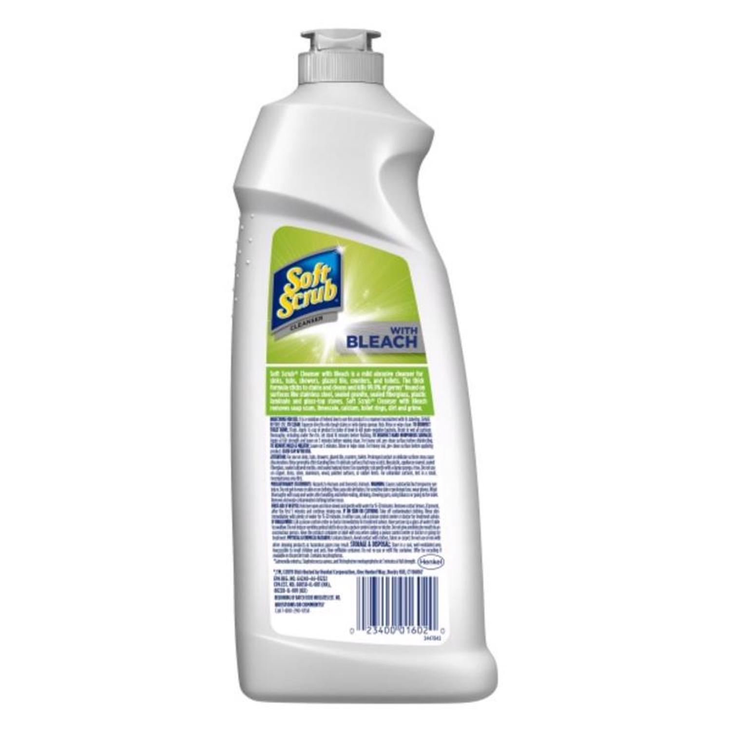 Soft Scrub No Scent Heavy Duty Cleaner 24 oz Cream