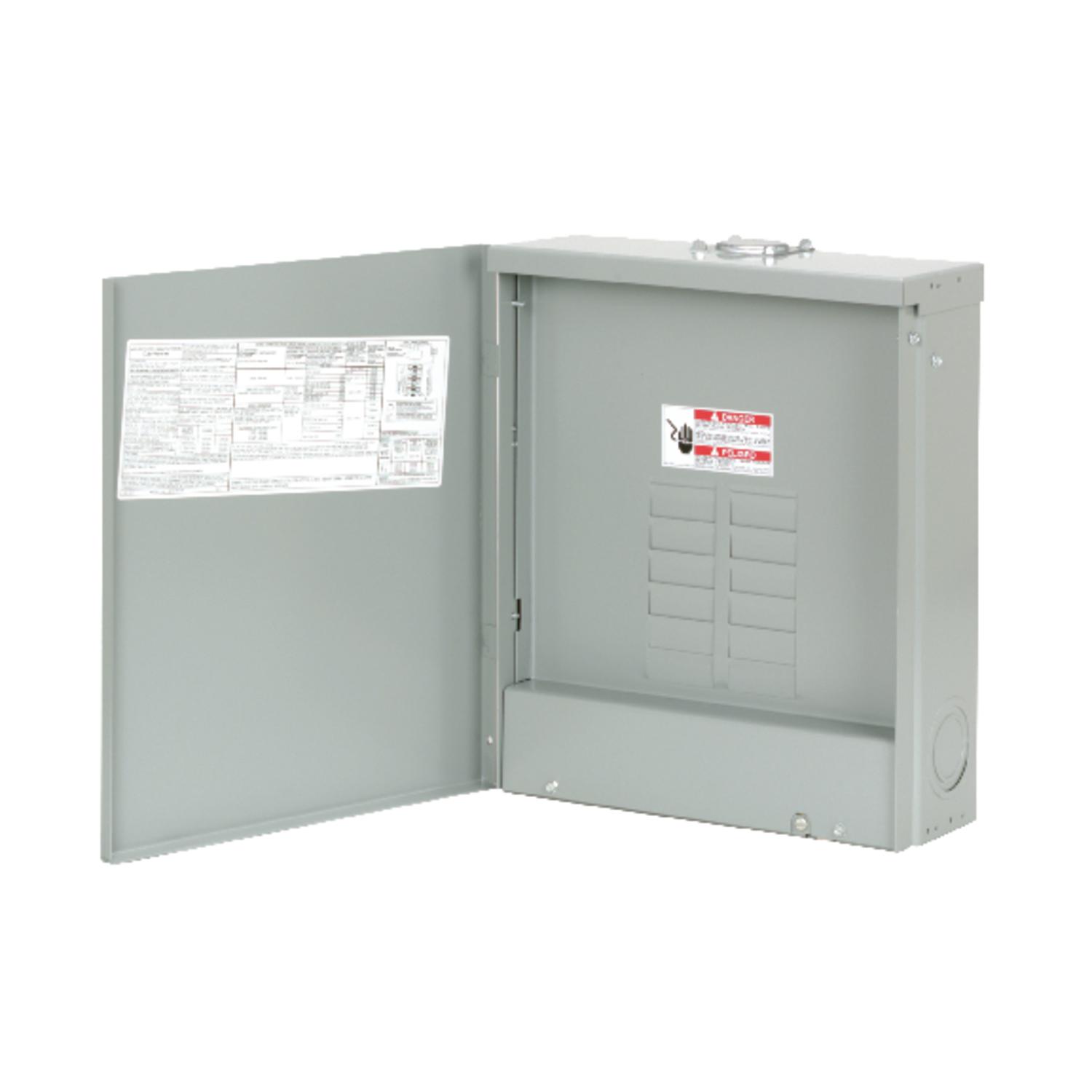 Eaton 125 amps 120/240 V 12 space 24 circuits Surface Mount Main Lug Load Center