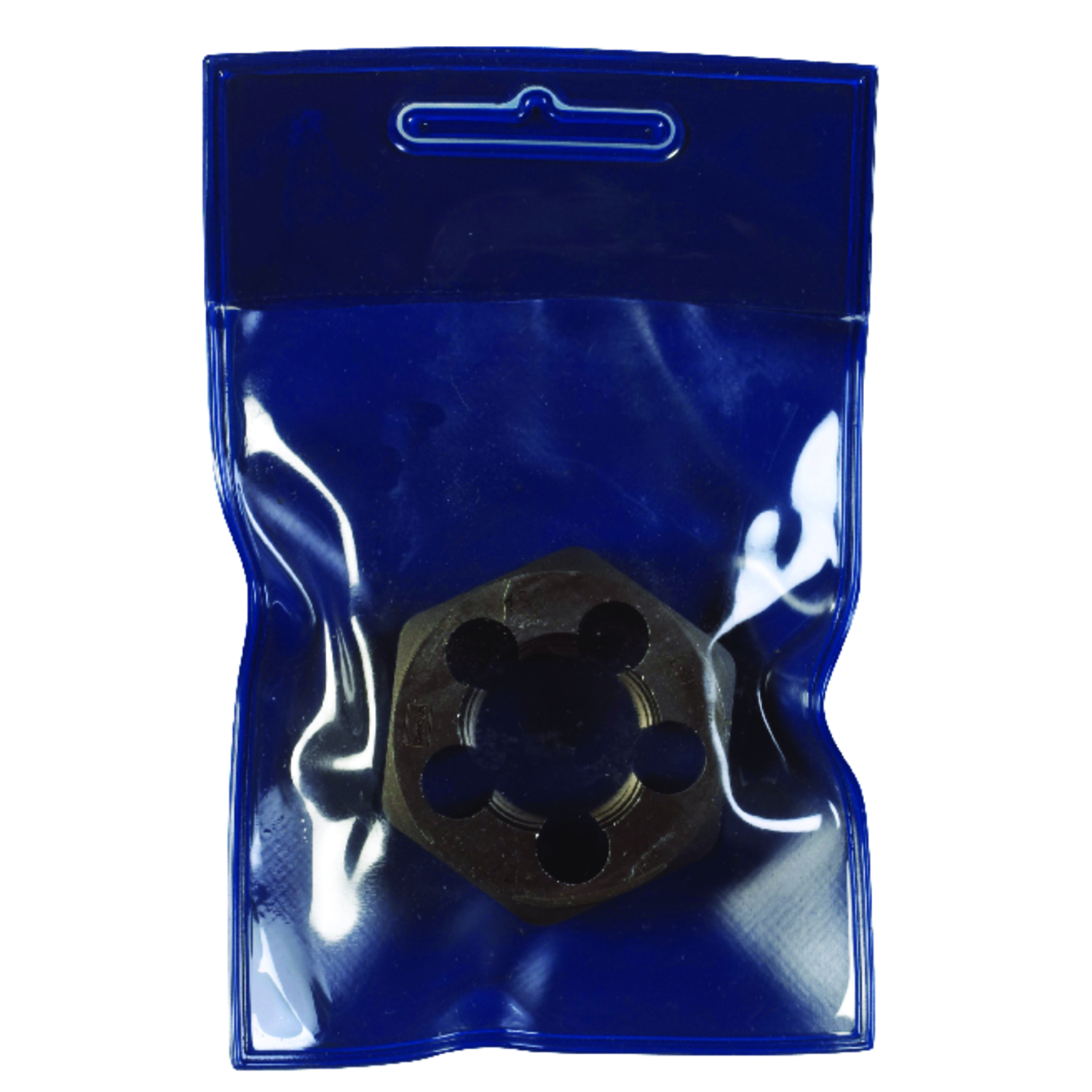 Irwin Hanson High Carbon Steel SAE Hexagon Die 1/2 in. 1 pc
