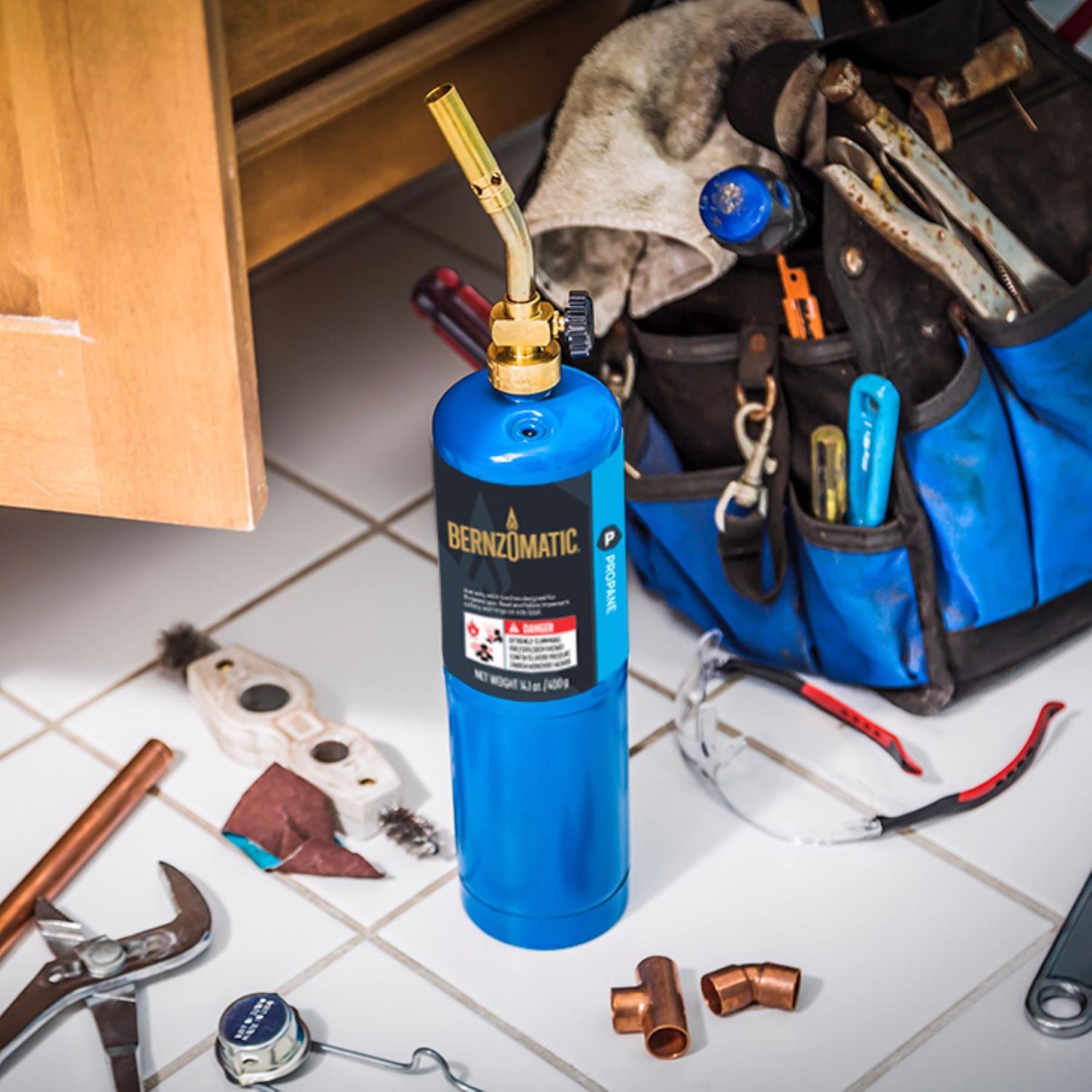 Bernzomatic 16 oz Classic Torch Brass 1 pc Propane