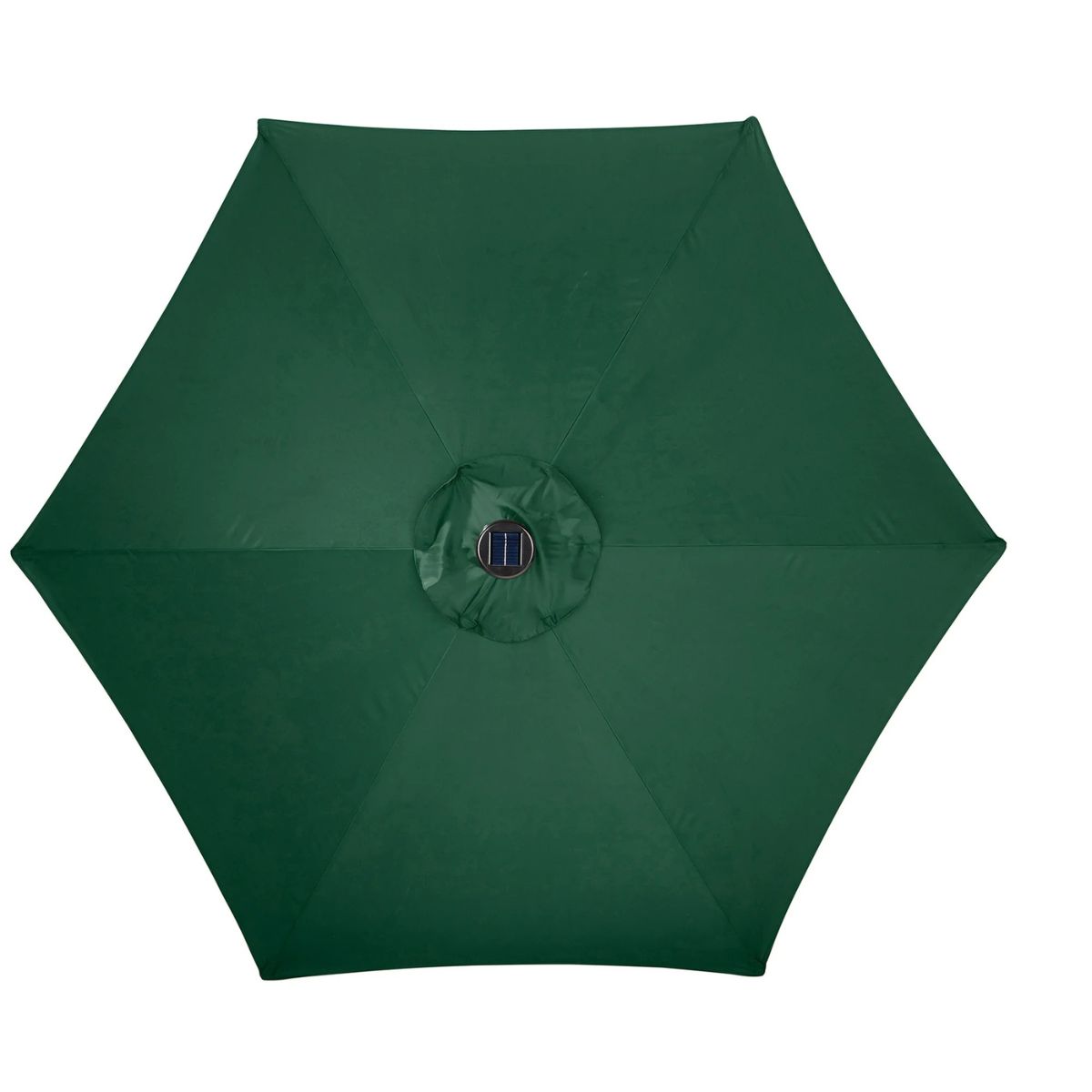 Living Accents 9 ft. Tiltable Green Market Umbrella