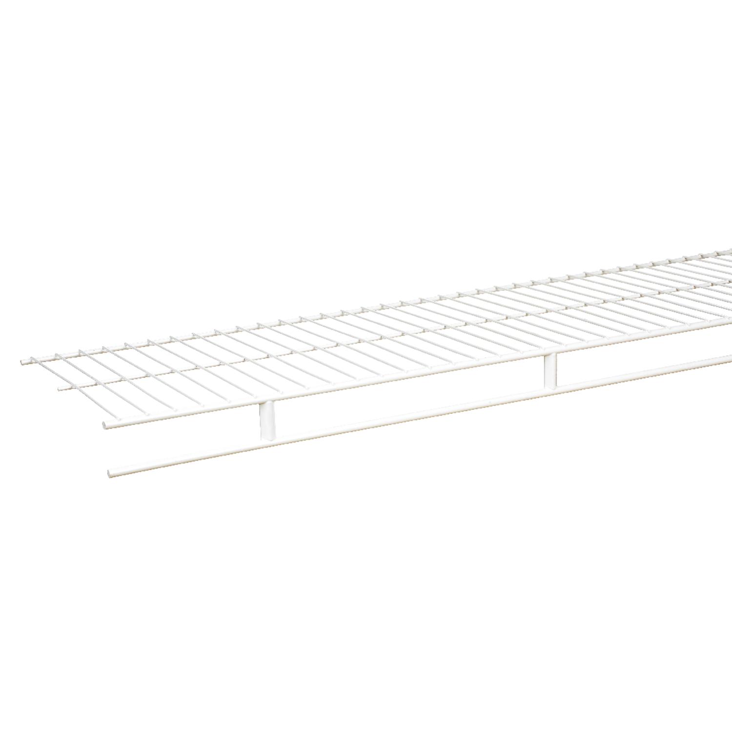 Rubbermaid 96 in. H X 12 in. W X 1.9 in. L Steel Wardrobe Shelf