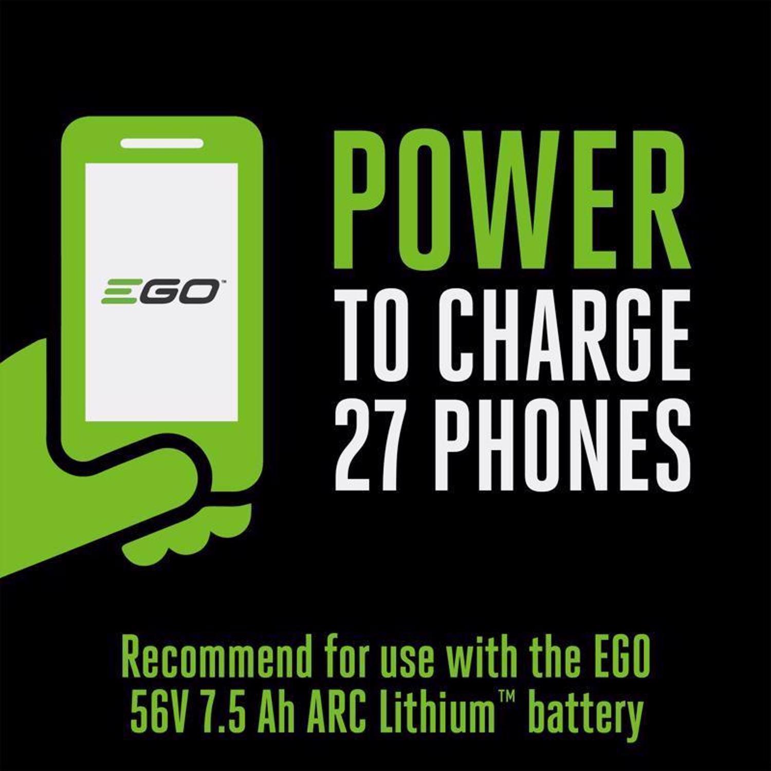 EGO Power+ Nexus Escape 400 W Portable Sine Wave Inverter