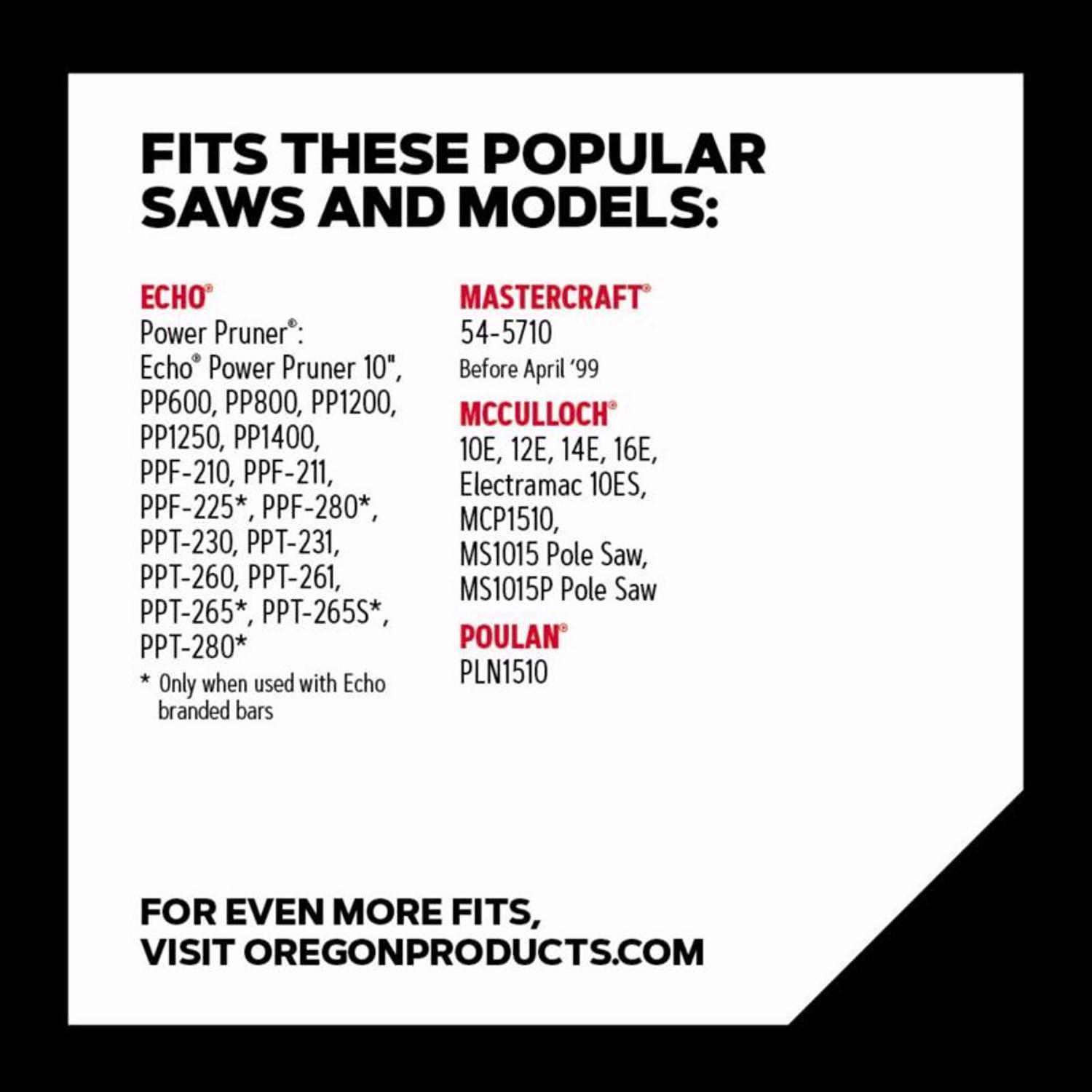 Oregon AdvanceCut S39 10 in. Chainsaw Chain 39 links