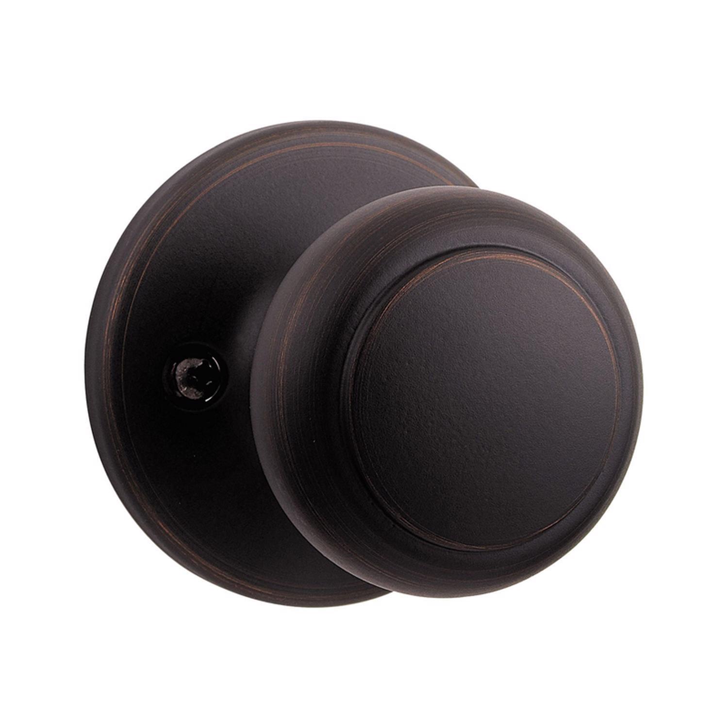 Kwikset Cove Venetian Bronze Dummy Knob