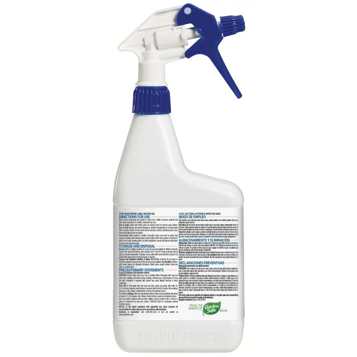 Liquid Fence Animal Repellent Spray For All Animals 32 oz.